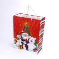 Luxury Custom Printing Paper Shopping Christmas Gift Packaging Hand Bag